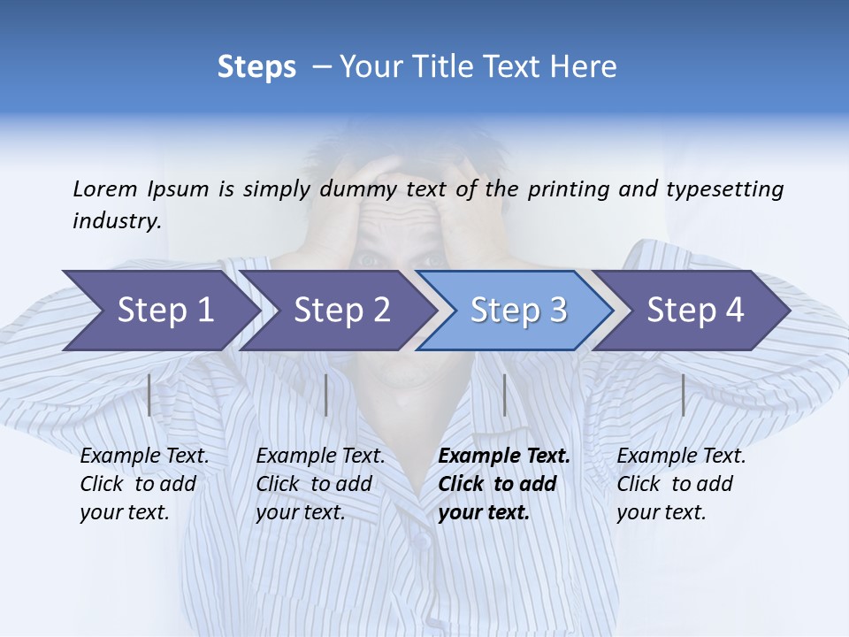 Noisy Stress Trouble Sleeping PowerPoint Template