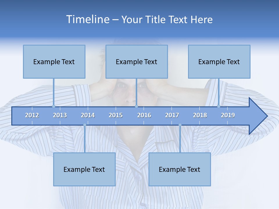 Noisy Stress Trouble Sleeping PowerPoint Template