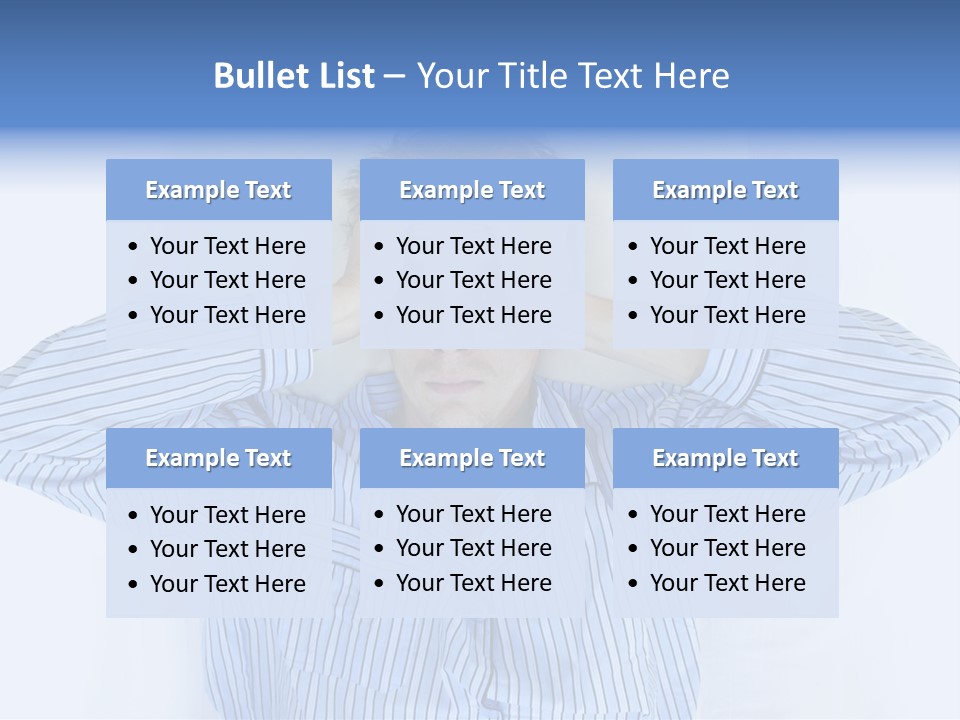 Noisy Stress Trouble Sleeping PowerPoint Template