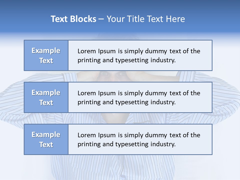 Noisy Stress Trouble Sleeping PowerPoint Template
