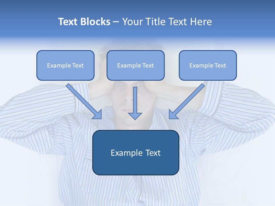 Noisy Stress Trouble Sleeping PowerPoint Template