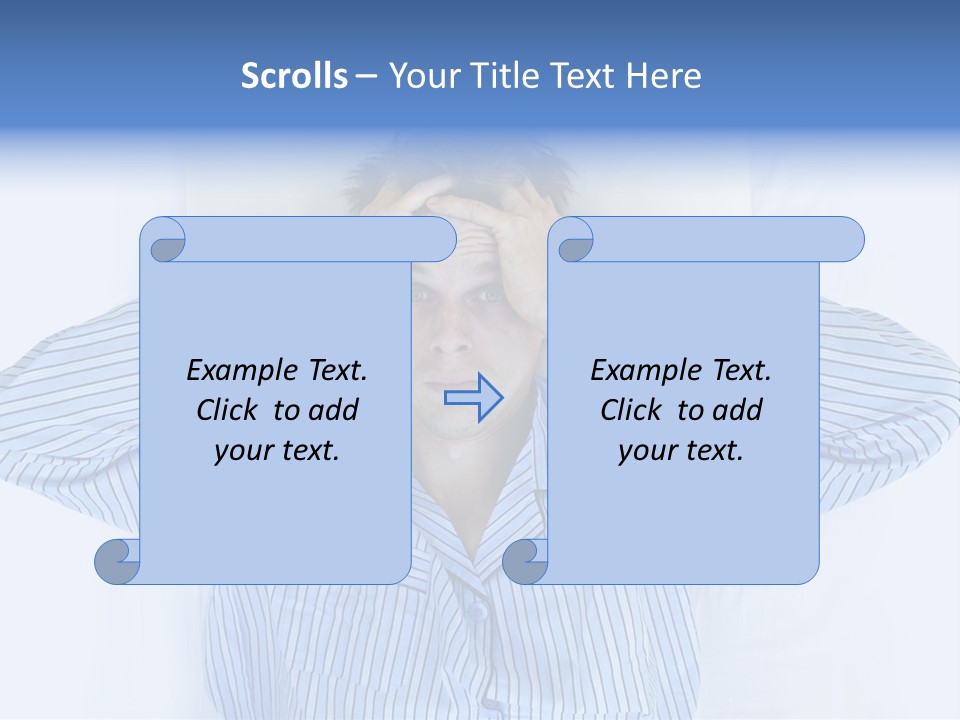 Noisy Stress Trouble Sleeping PowerPoint Template