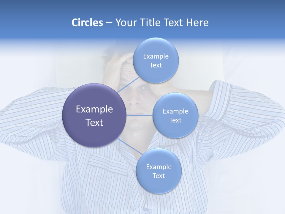 Noisy Stress Trouble Sleeping PowerPoint Template