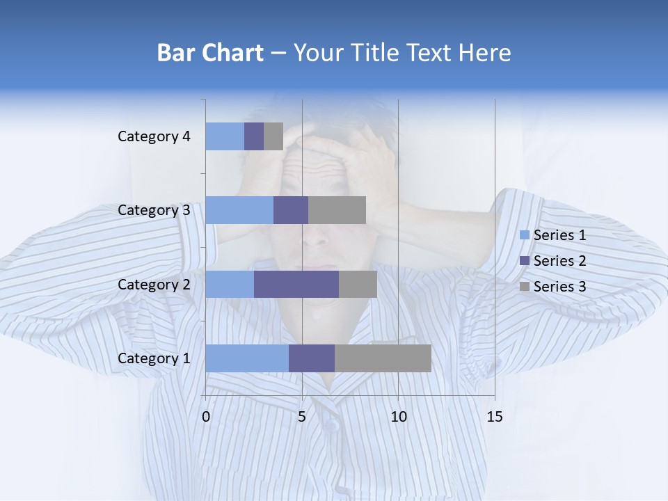 Noisy Stress Trouble Sleeping PowerPoint Template