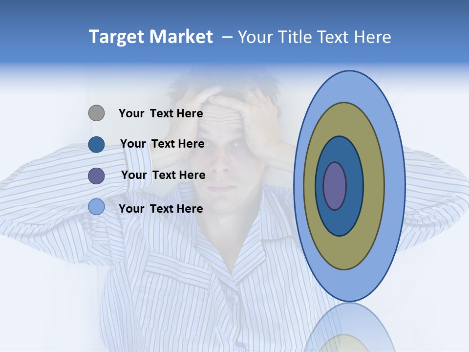 Noisy Stress Trouble Sleeping PowerPoint Template