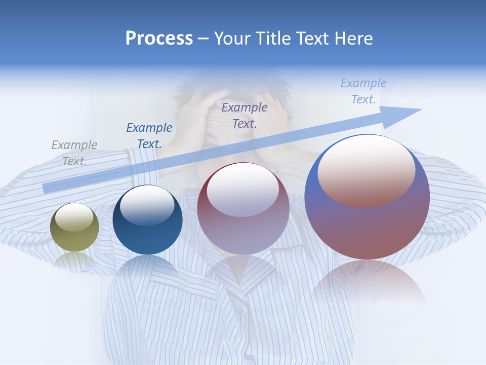 Noisy Stress Trouble Sleeping PowerPoint Template