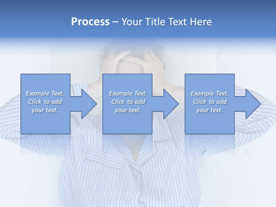 Noisy Stress Trouble Sleeping PowerPoint Template