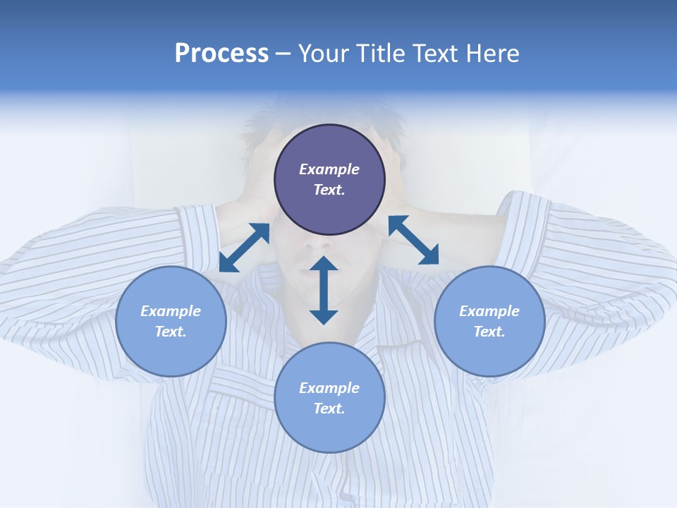 Noisy Stress Trouble Sleeping PowerPoint Template