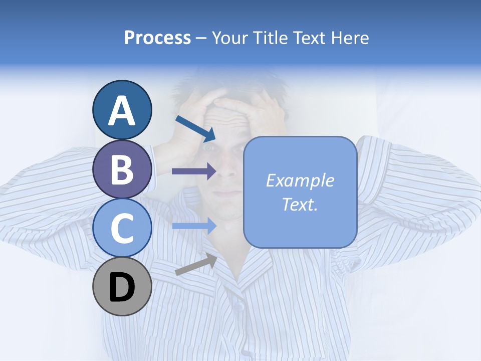 Noisy Stress Trouble Sleeping PowerPoint Template