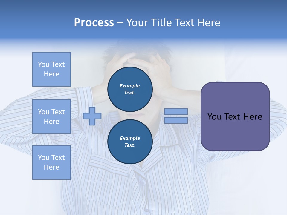 Noisy Stress Trouble Sleeping PowerPoint Template