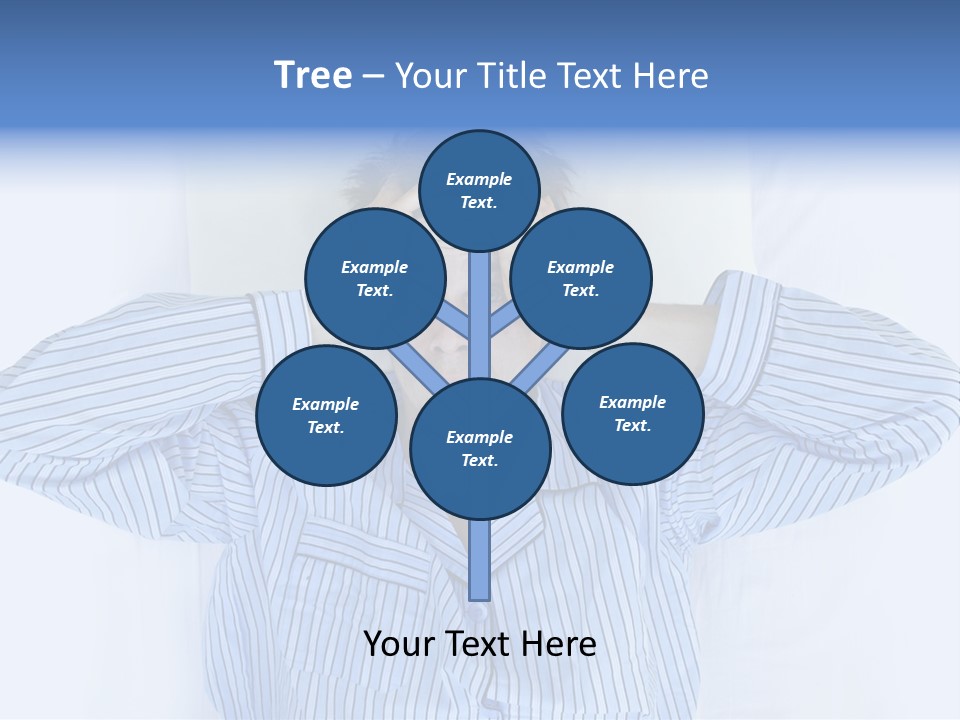 Noisy Stress Trouble Sleeping PowerPoint Template