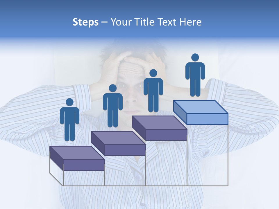 Noisy Stress Trouble Sleeping PowerPoint Template