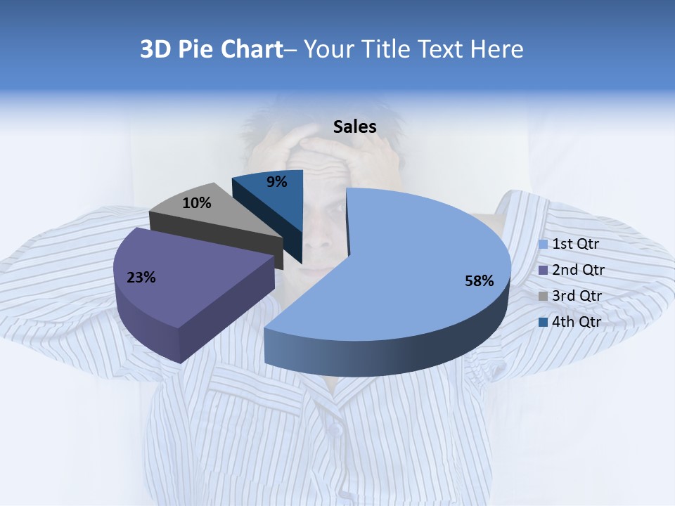 Noisy Stress Trouble Sleeping PowerPoint Template