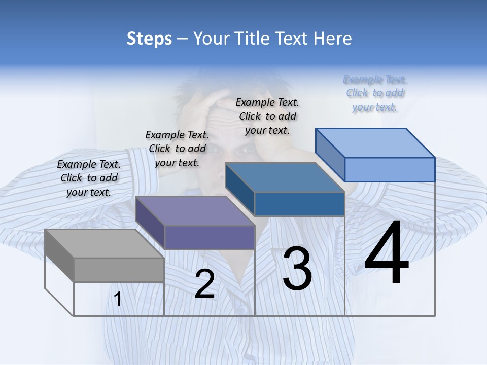Noisy Stress Trouble Sleeping PowerPoint Template