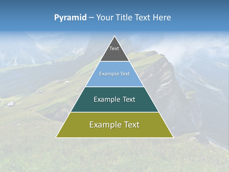 Summer Day Ortisei PowerPoint Template