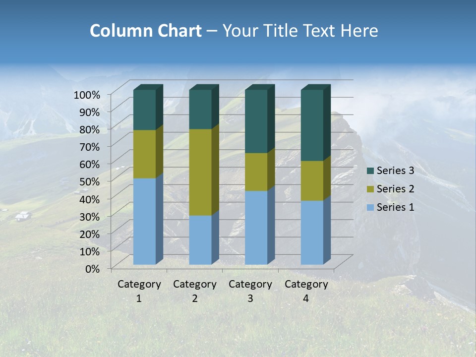 Summer Day Ortisei PowerPoint Template