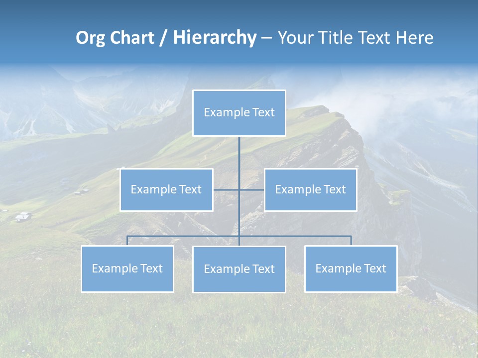 Summer Day Ortisei PowerPoint Template