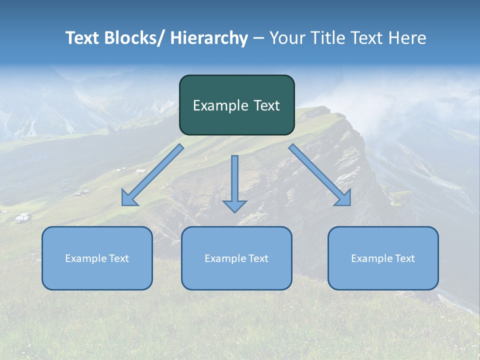 Summer Day Ortisei PowerPoint Template