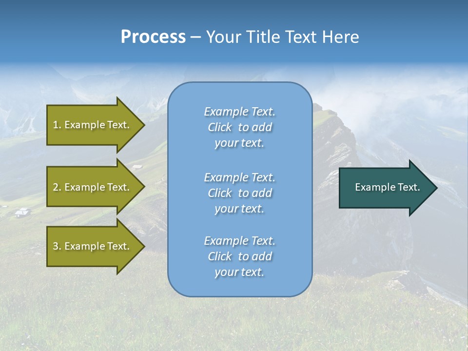 Summer Day Ortisei PowerPoint Template