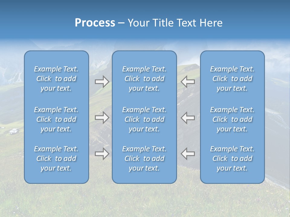 Summer Day Ortisei PowerPoint Template