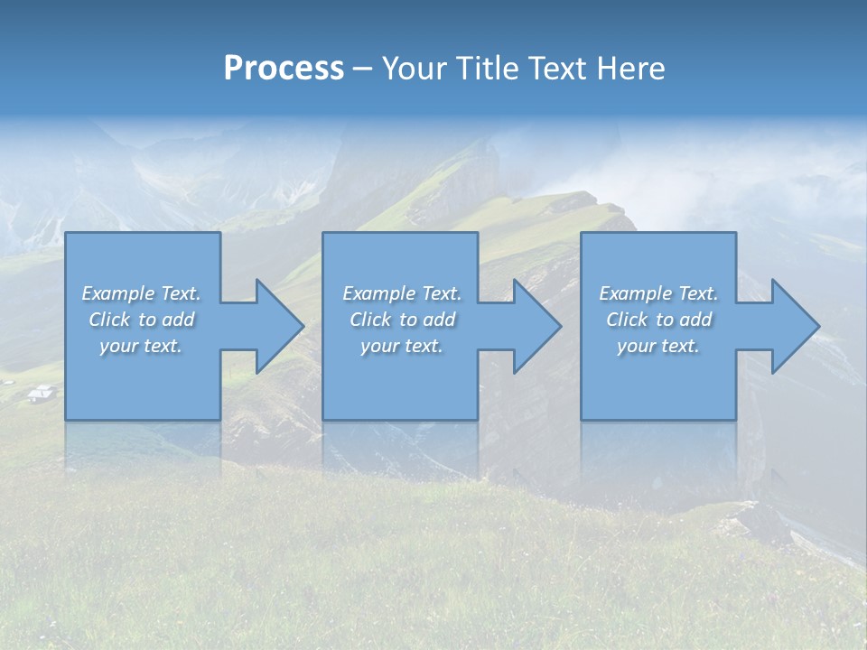 Summer Day Ortisei PowerPoint Template