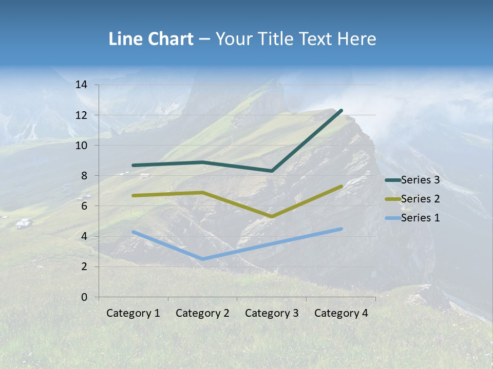 Summer Day Ortisei PowerPoint Template