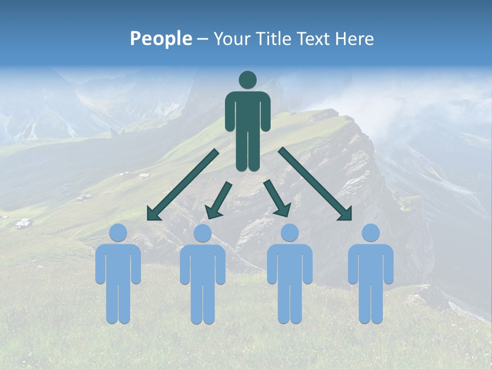 Summer Day Ortisei PowerPoint Template