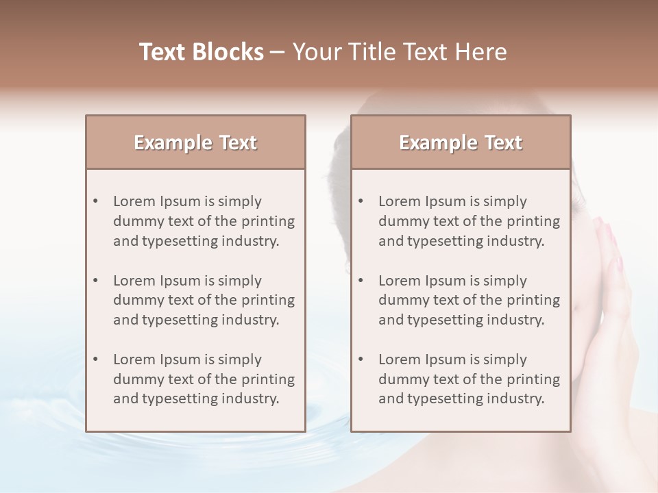 Health Hygiene Skincare PowerPoint Template