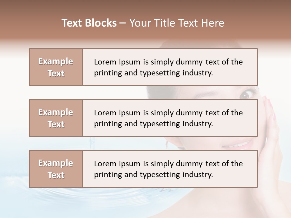 Health Hygiene Skincare PowerPoint Template