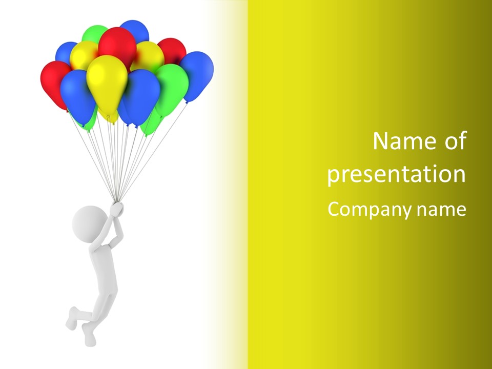 Yellow Playful Event PowerPoint Template