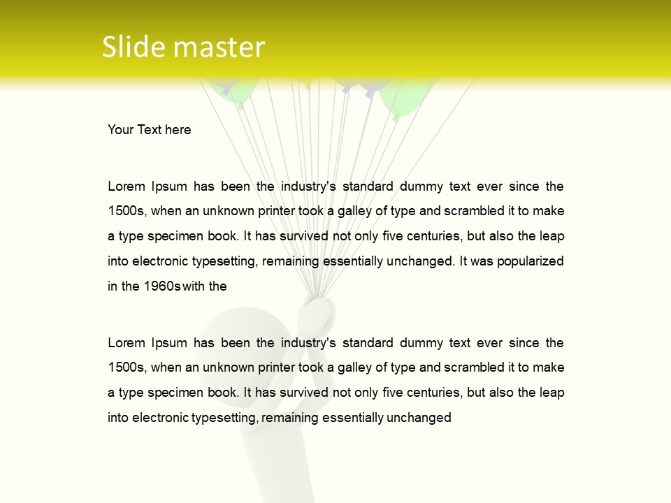 Yellow Playful Event PowerPoint Template