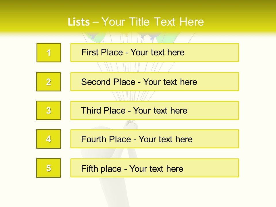 Yellow Playful Event PowerPoint Template