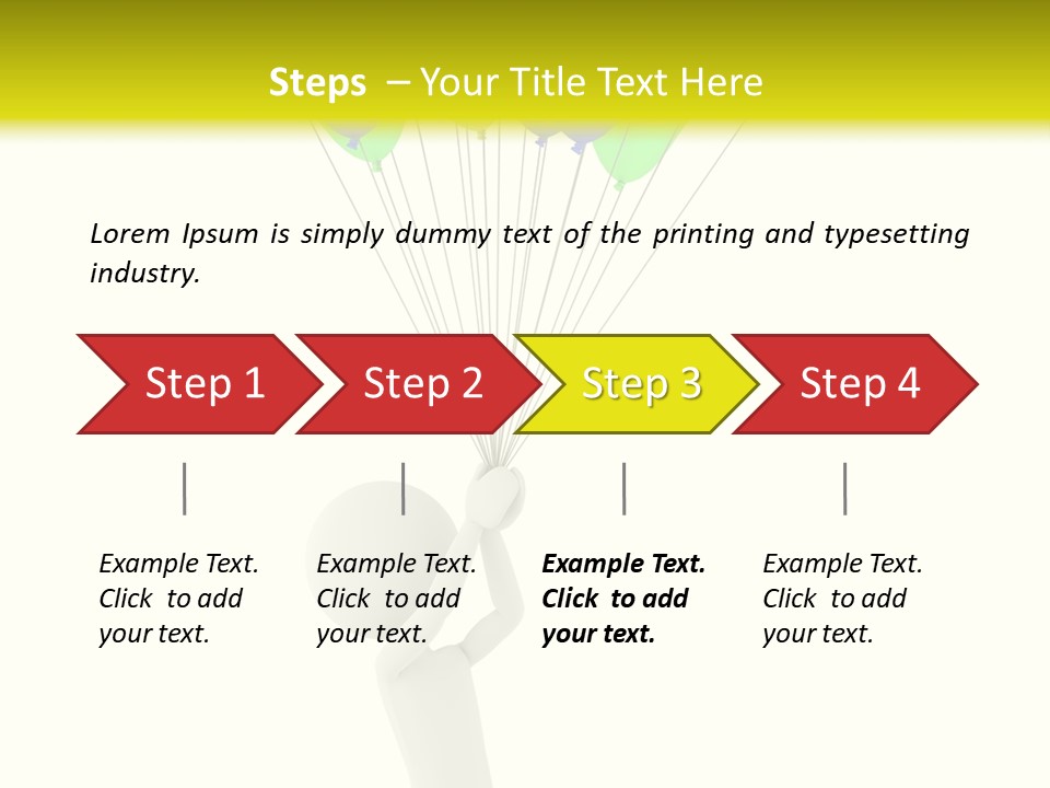 Yellow Playful Event PowerPoint Template