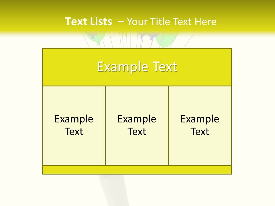 Yellow Playful Event PowerPoint Template