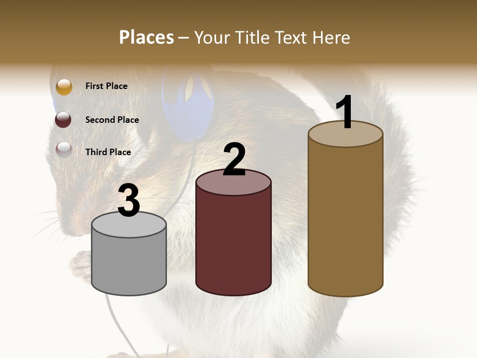 Funny Musical Animal PowerPoint Template