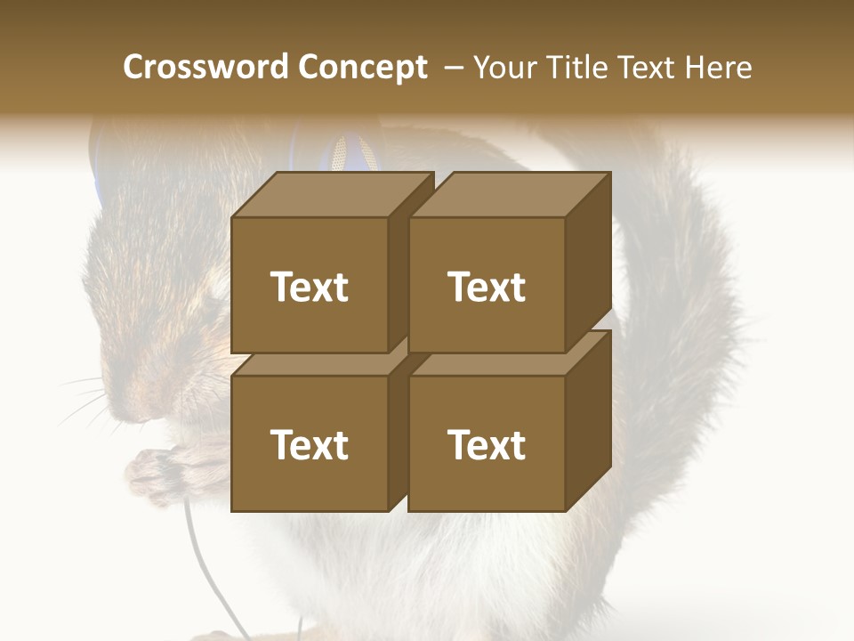 Funny Musical Animal PowerPoint Template