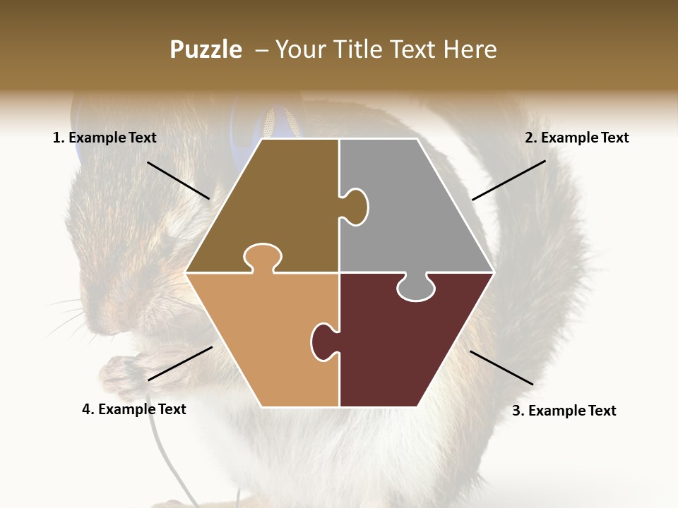 Funny Musical Animal PowerPoint Template