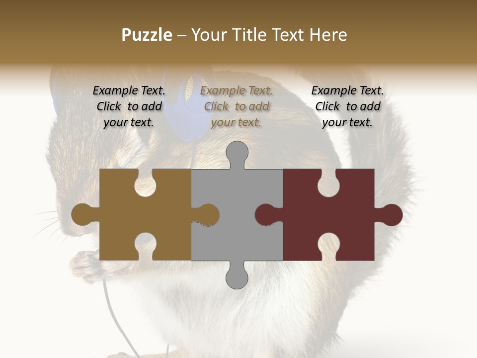 Funny Musical Animal PowerPoint Template