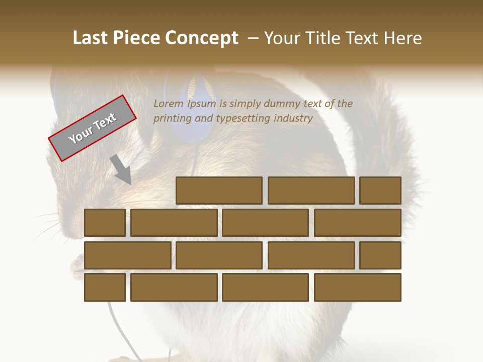 Funny Musical Animal PowerPoint Template
