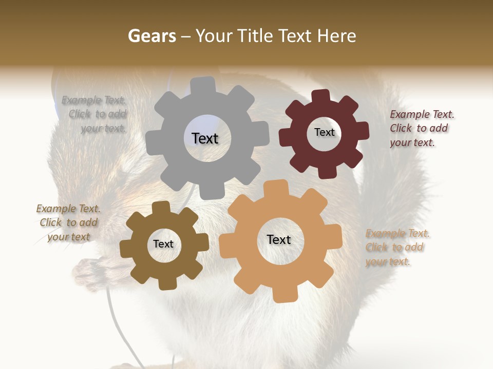 Funny Musical Animal PowerPoint Template