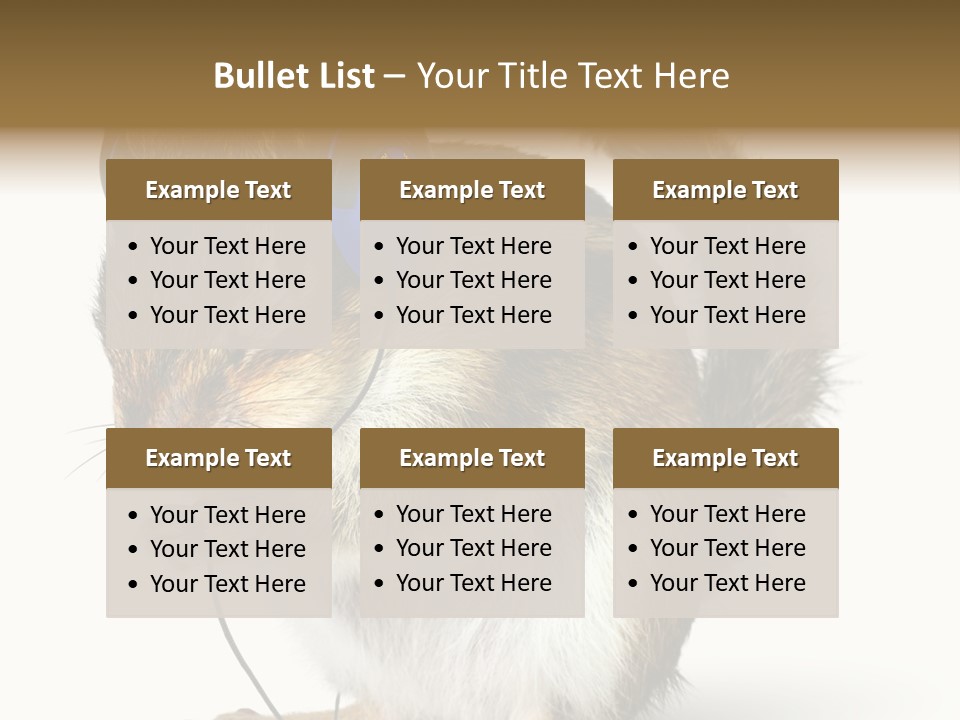 Funny Musical Animal PowerPoint Template