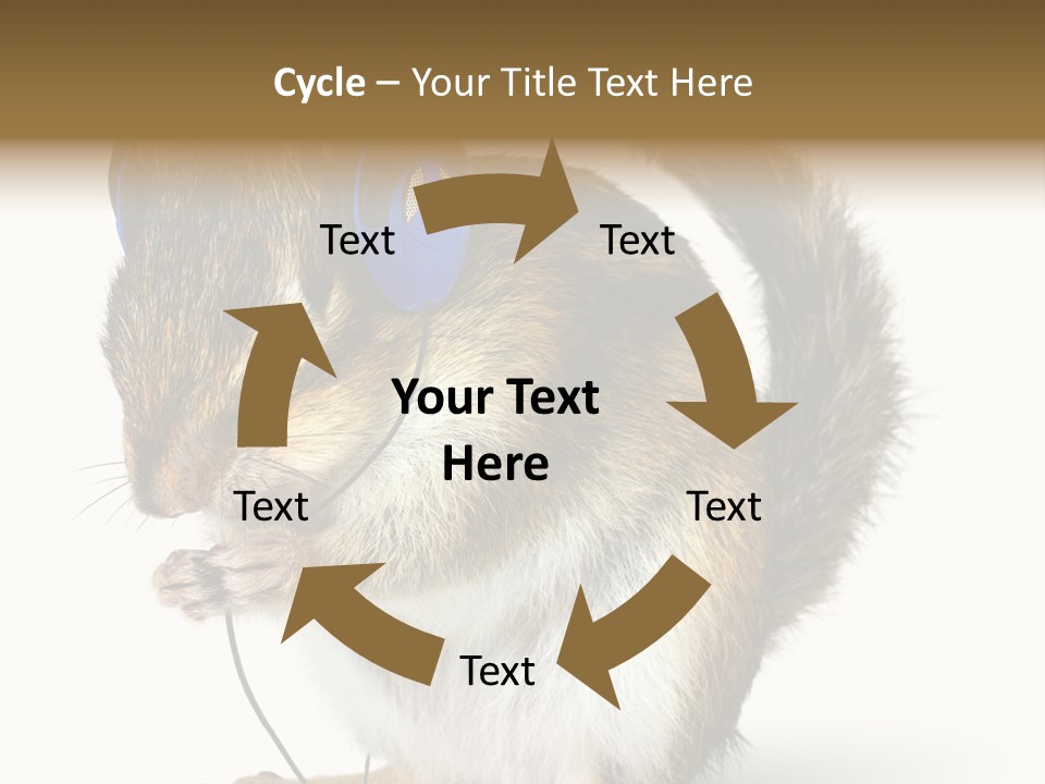 Funny Musical Animal PowerPoint Template