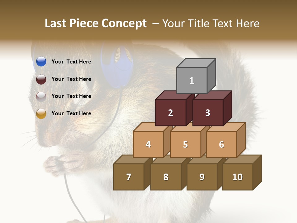 Funny Musical Animal PowerPoint Template