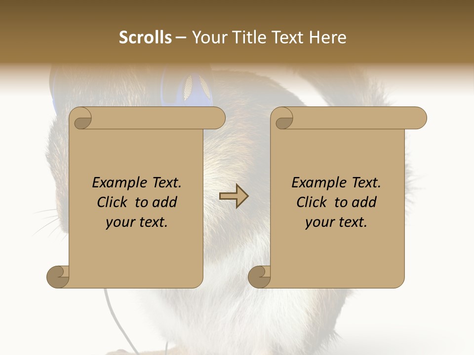 Funny Musical Animal PowerPoint Template