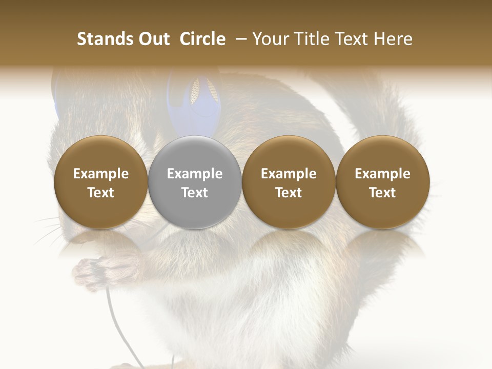 Funny Musical Animal PowerPoint Template