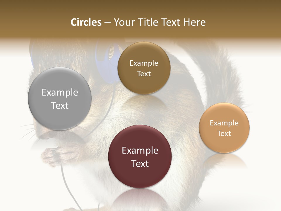 Funny Musical Animal PowerPoint Template