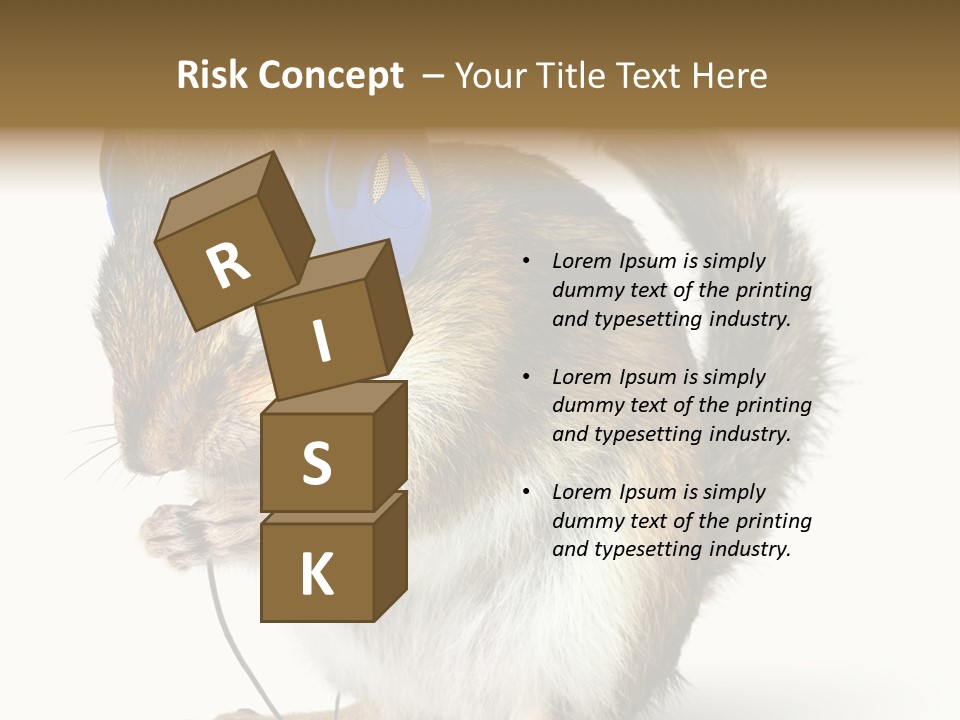 Funny Musical Animal PowerPoint Template