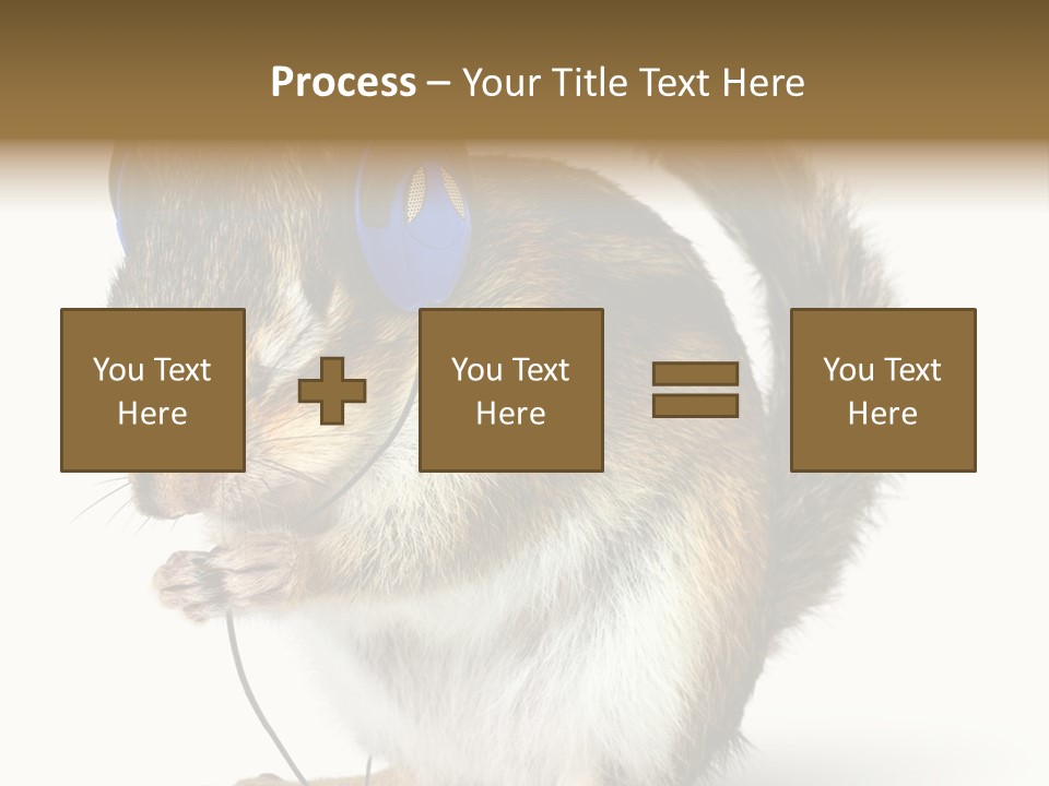 Funny Musical Animal PowerPoint Template