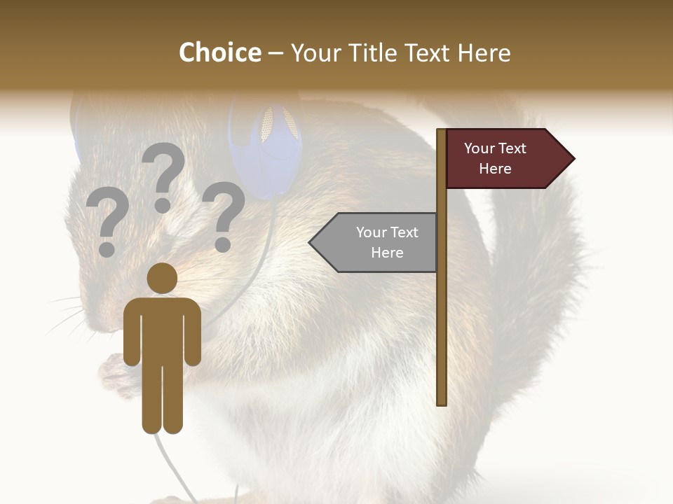 Funny Musical Animal PowerPoint Template