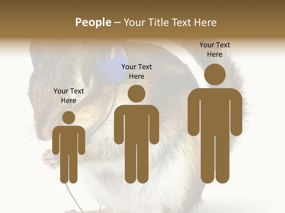 Funny Musical Animal PowerPoint Template